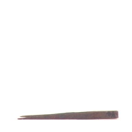 幅：1.3 (cm)×奥行：4.5 (cm)×高さ：0.6 (cm)／2 (g)，撮影・計測日：2002-05-15