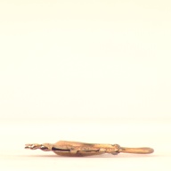 幅：2.1 (cm)×奥行：3.3 (cm)×高さ：0.4 (cm)／1 (g)，撮影・計測日：2002-05-16