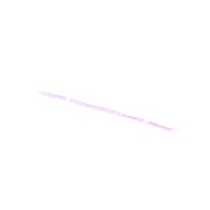 幅：46 (cm)×奥行：4.9 (cm)×高さ：1.7 (cm)／43 (g)，撮影・計測日：1985-07-01