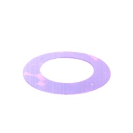 幅：10 (cm)×奥行：10 (cm)×高さ：0.6 (cm)，撮影・計測日：1985-07-15