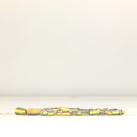 幅：1.3 (cm)×奥行：21 (cm)×高さ：1.5 (cm)／129 (g)，撮影・計測日：1995-07-07