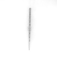 幅：3.2 (cm)×奥行：66 (cm)×高さ：2.8 (cm)／130 (g)，撮影・計測日：1993-01-28