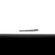 幅：10 (cm)×奥行：25 (cm)×高さ：1.2 (cm)／87 (g)，撮影・計測日：1986-05-20