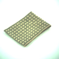 幅：10 (cm)×奥行：14 (cm)×高さ：1.2 (cm)／9 (g)，撮影・計測日：1995-10-17
