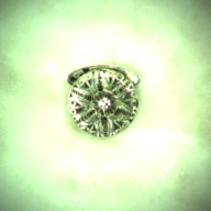 幅：1.9 (cm)×奥行：1.9 (cm)×高さ：0.5 (cm)／3 (g)，撮影・計測日：1994-04-12