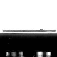 幅：5.8 (cm)×奥行：52 (cm)×高さ：2.8 (cm)／194 (g)，撮影・計測日：1986-04-18