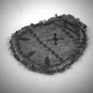 幅：18 (cm)×奥行：21 (cm)×高さ：2.0 (cm)／62 (g)，撮影・計測日：1994-03-25
