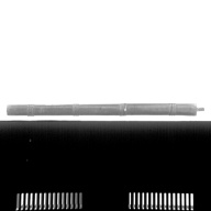 幅：2.7 (cm)×奥行：50 (cm)×高さ：3.2 (cm)／728 (g)，撮影・計測日：1986-09-04