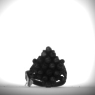 幅：2.0 (cm)×奥行：2.2 (cm)×高さ：2.3 (cm)／5 (g)，撮影・計測日：1994-03-29