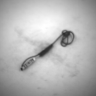 幅：1.1 (cm)×奥行：12 (cm)×高さ：0.9 (cm)／7 (g)，撮影・計測日：1995-08-14