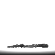 幅：1.7 (cm)×奥行：5.6 (cm)×高さ：0.5 (cm)／4 (g)，撮影・計測日：1994-08-30