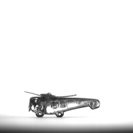 幅：1.6 (cm)×奥行：3.3 (cm)×高さ：0.8 (cm)／2 (g)，撮影・計測日：1996-05-13