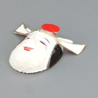 幅：24 (cm)×奥行：23 (cm)×高さ：7.4 (cm)／106 (g)，撮影・計測日：2004-03-04