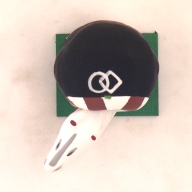 幅：5.1 (cm)×奥行：7.7 (cm)×高さ：5.2 (cm)／19 (g)，撮影・計測日：1999-09-06