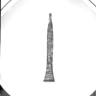 幅：15 (cm)×奥行：105 (cm)×高さ：18 (cm)／256 (g)，撮影・計測日：1990-11-26