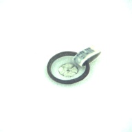 幅：1.6 (cm)×奥行：1.6 (cm)×高さ：0.1 (cm)／2 (g)，撮影・計測日：1996-05-07