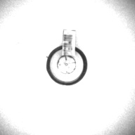 幅：1.6 (cm)×奥行：1.6 (cm)×高さ：0.1 (cm)／2 (g)，撮影・計測日：1996-05-07