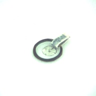 幅：1.5 (cm)×奥行：1.5 (cm)×高さ：0.1 (cm)／1 (g)，撮影・計測日：1996-05-07