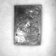 幅：3.8 (cm)×奥行：5.7 (cm)×高さ：0.9 (cm)／13 (g)，撮影・計測日：1992-12-25