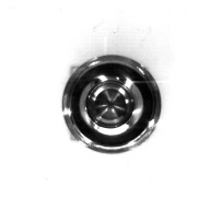 幅：6.6 (cm)×奥行：6.7 (cm)×高さ：7.3 (cm)／83 (g)，撮影・計測日：1986-06-19