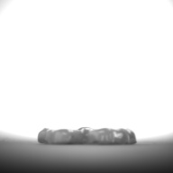 幅：2.9 (cm)×奥行：1.8 (cm)×高さ：0.5 (cm)／3 (g)，撮影・計測日：1995-01-30