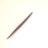 幅：1.4 (cm)×奥行：28 (cm)×高さ：1.2 (cm)／10 (g)，撮影・計測日：2001-10-16
