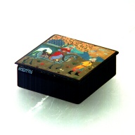 幅：13 (cm)×奥行：13 (cm)×高さ：4.5 (cm)／230 (g)，撮影・計測日：1988-05-11