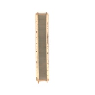 幅：8.1 (cm)×奥行：44 (cm)×高さ：1.7 (cm)／126 (g)，撮影・計測日：2001-11-27