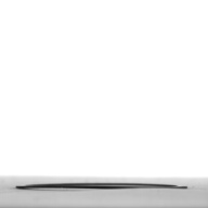 幅：0.4 (cm)×奥行：8.8 (cm)×高さ：0.2 (cm)／2 (g)，撮影・計測日：1996-12-12