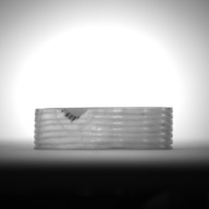 幅：6.5 (cm)×奥行：6.5 (cm)×高さ：2.0 (cm)／37 (g)，撮影・計測日：1993-11-11