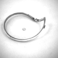 幅：0.5 (cm)×奥行：9.7 (cm)×高さ：0.6 (cm)／14 (g)，撮影・計測日：1996-12-13