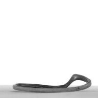 幅：0.7 (cm)×奥行：9.2 (cm)×高さ：0.5 (cm)／13 (g)，撮影・計測日：1996-12-13