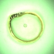 幅：1.1 (cm)×奥行：9.3 (cm)×高さ：1.0 (cm)／37 (g)，撮影・計測日：1996-12-13