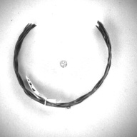 幅：0.4 (cm)×奥行：11 (cm)×高さ：1.7 (cm)／5 (g)，撮影・計測日：1996-12-17