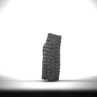 幅：2.2 (cm)×奥行：9.0 (cm)×高さ：5.4 (cm)／4 (g)，撮影・計測日：1993-11-16