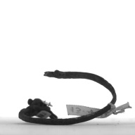 幅：1.0 (cm)×奥行：7.3 (cm)×高さ：1.3 (cm)／5 (g)，撮影・計測日：1996-12-17