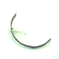 幅：0.3 (cm)×奥行：7.8 (cm)×高さ：1.0 (cm)／3 (g)，撮影・計測日：1996-12-17