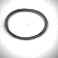 幅：0.4 (cm)×奥行：6.8 (cm)×高さ：0.4 (cm)／2 (g)，撮影・計測日：1996-12-18