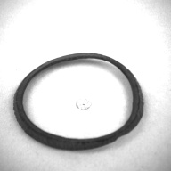 幅：0.5 (cm)×奥行：6.9 (cm)×高さ：0.6 (cm)／3 (g)，撮影・計測日：1996-12-18