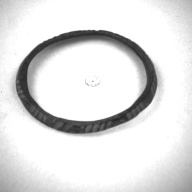 幅：0.6 (cm)×奥行：7.1 (cm)×高さ：0.6 (cm)／3 (g)，撮影・計測日：1996-12-18