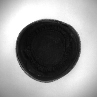 幅：16 (cm)×奥行：16 (cm)×高さ：9.1 (cm)／38 (g)，撮影・計測日：1993-11-16