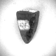 W:2.7 (cm)×D:4.1 (cm)×H:2.8 (cm)／9 (g)，Measurement date:1993-11-26