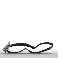 幅：12 (cm)×奥行：1.9 (cm)×高さ：0.3 (cm)／2 (g)，撮影・計測日：1996-12-16