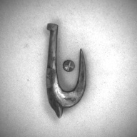 幅：2.8 (cm)×奥行：6.6 (cm)×高さ：0.9 (cm)／11 (g)，撮影・計測日：1993-12-07