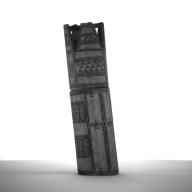 幅：4.4 (cm)×奥行：5.7 (cm)×高さ：18 (cm)／61 (g)，撮影・計測日：1993-12-07