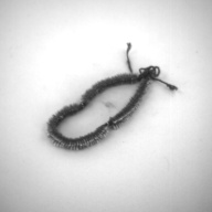 幅：1.9 (cm)×奥行：20 (cm)×高さ：1.2 (cm)／45 (g)，撮影・計測日：1996-07-30