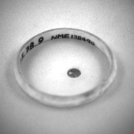 W:6.2 (cm)×D:6.3 (cm)×H:0.8 (cm)／15 (g)，Measurement date:1993-12-08