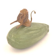 幅：2.7 (cm)×奥行：6.0 (cm)×高さ：4.5 (cm)／24 (g)，撮影・計測日：2001-08-15