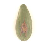 幅：2.7 (cm)×奥行：6.0 (cm)×高さ：4.5 (cm)／24 (g)，撮影・計測日：2001-08-15