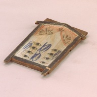 幅：14 (cm)×奥行：22 (cm)×高さ：1.8 (cm)／83 (g)，撮影・計測日：2002-08-13